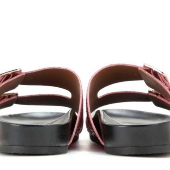 GIVENCHY Glitter Sparkle Buckle Sandals - Picture 3 of 8